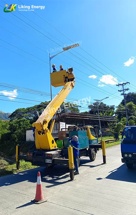 Ventajas de la luz de calle solar de alta calidad H Luz de calle solar integrada