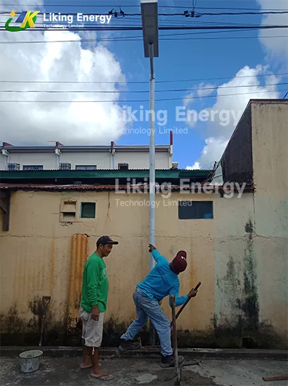 Ventajas de la farola solar todo en uno con 400W 150 de alta potencia industrial GSL